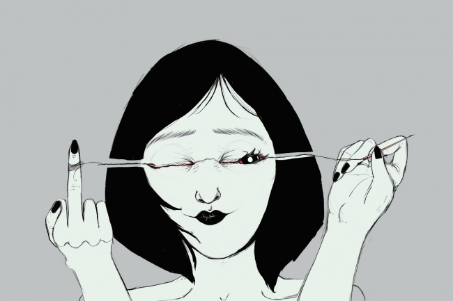 Художник из Египта научился рисовать чувства, которые невозможно передать словами