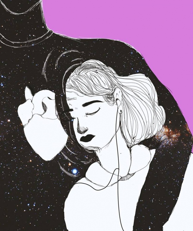 Художник из Египта научился рисовать чувства, которые невозможно передать словами