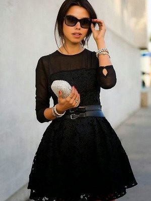 С чем можно одеть черное платье: рекомендации стилистов