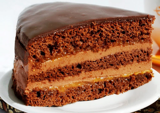 Домашний вкусный тортик «Пражский», легко и быстро